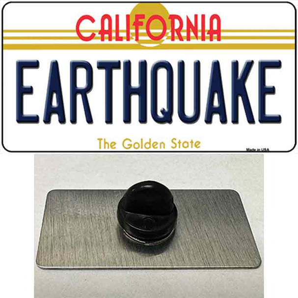 Earthquake California Wholesale Novelty Metal Hat Pin