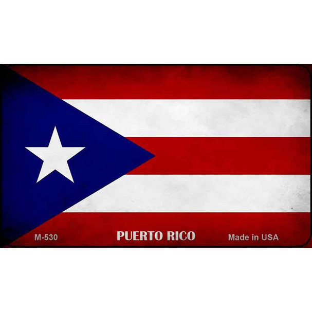 Puerto Rico Flag Wholesale Novelty Metal Magnet