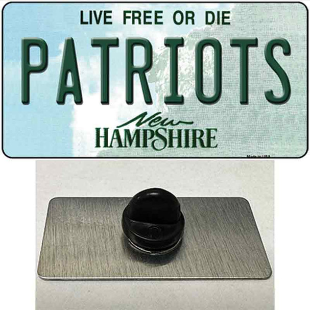 Patriots New Hampshire Wholesale Novelty Metal Hat Pin
