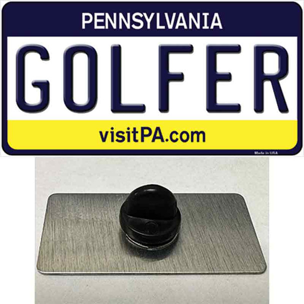 Golfer Pennsylvania State Wholesale Novelty Metal Hat Pin