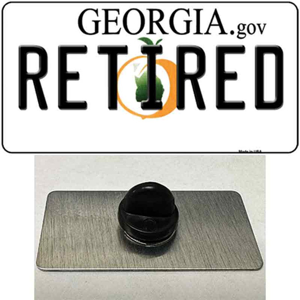 Retired Georgia Wholesale Novelty Metal Hat Pin