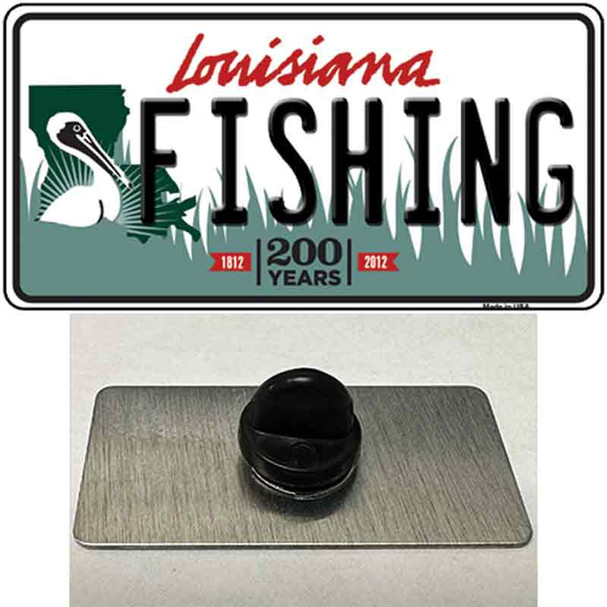 Fishing Louisiana Wholesale Novelty Metal Hat Pin