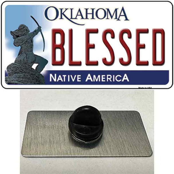 Blessed Oklahoma Wholesale Novelty Metal Hat Pin
