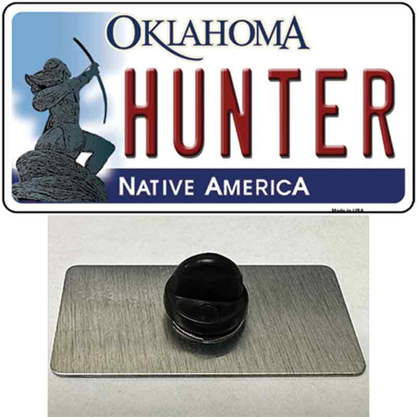Hunter Oklahoma Wholesale Novelty Metal Hat Pin