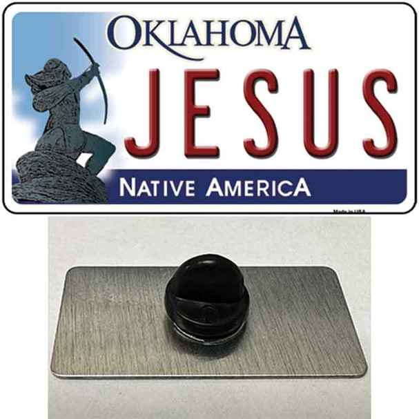 Jesus Oklahoma Wholesale Novelty Metal Hat Pin