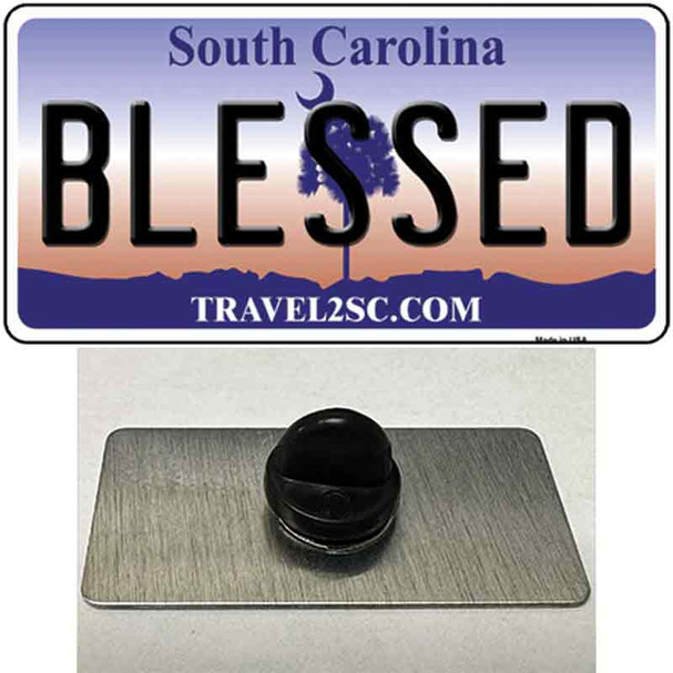 Blessed South Carolina Wholesale Novelty Metal Hat Pin