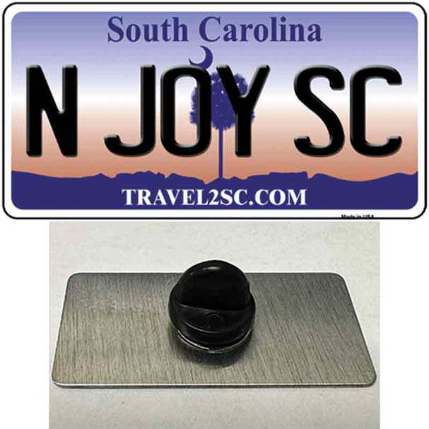 N Joy SC South Carolina Wholesale Novelty Metal Hat Pin