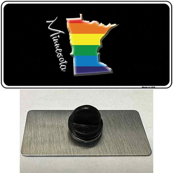 Minnesota Rainbow Wholesale Novelty Metal Hat Pin