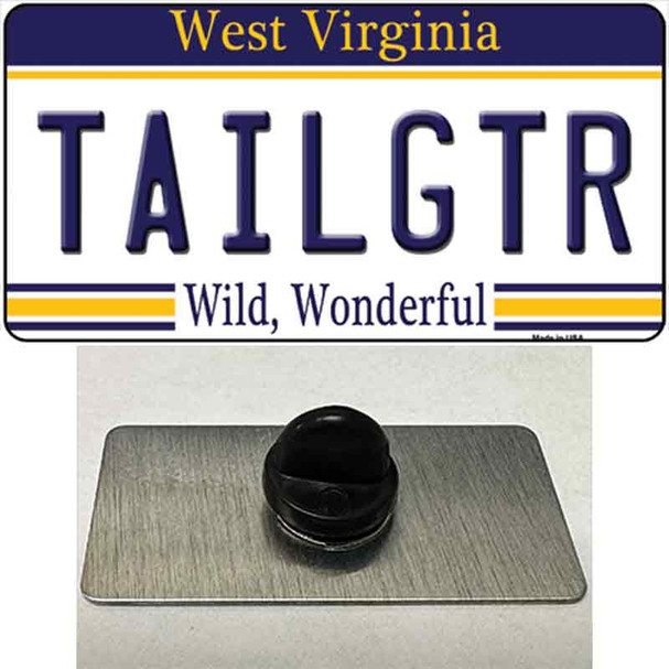 Tailgtr West Virginia Wholesale Novelty Metal Hat Pin