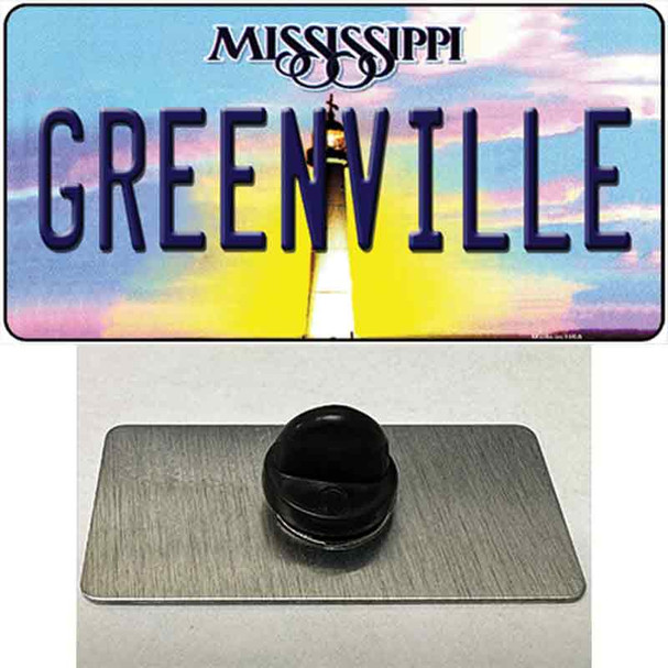 Greenville Mississippi Wholesale Novelty Metal Hat Pin