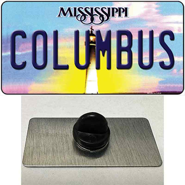 Columbus Mississippi Wholesale Novelty Metal Hat Pin