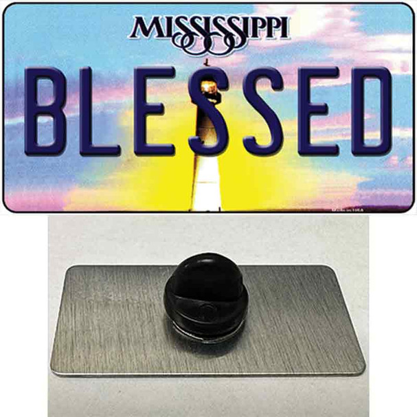 Blessed Mississippi Wholesale Novelty Metal Hat Pin