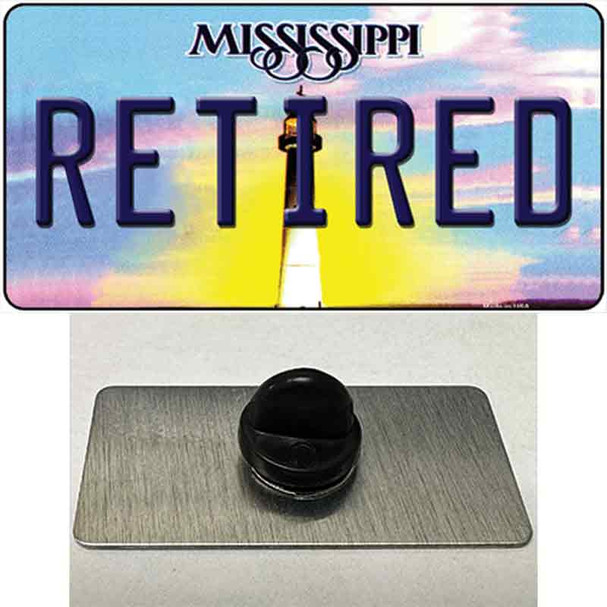 Retired Mississippi Wholesale Novelty Metal Hat Pin