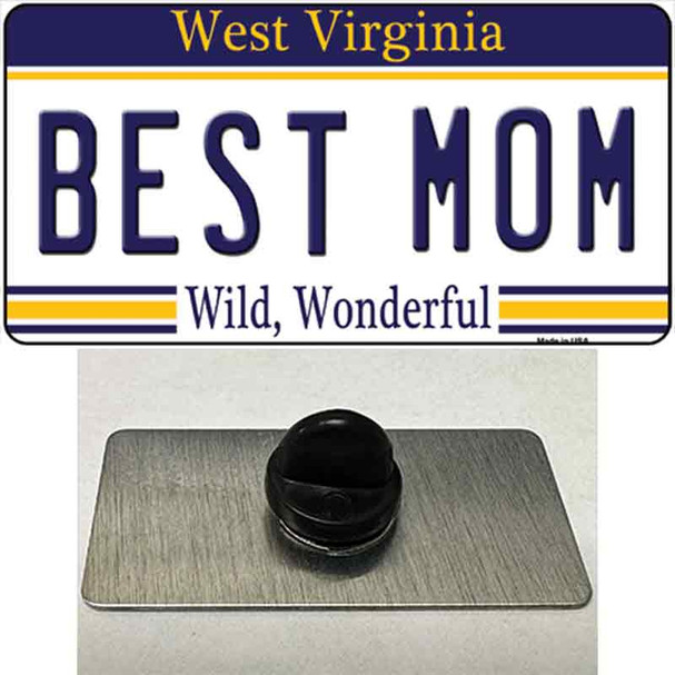 Best Mom West Virginia Wholesale Novelty Metal Hat Pin