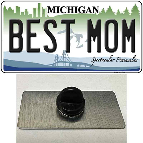 Best Mom Michigan Wholesale Novelty Metal Hat Pin