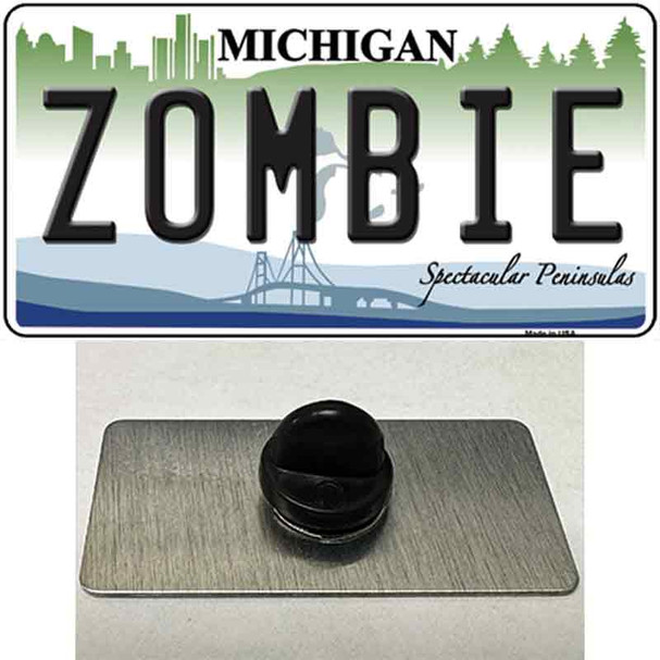 Zombie Michigan Wholesale Novelty Metal Hat Pin