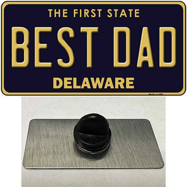 Best Dad Delaware Wholesale Novelty Metal Hat Pin