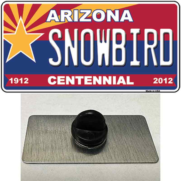 Arizona Centennial Snowbird Wholesale Novelty Metal Hat Pin