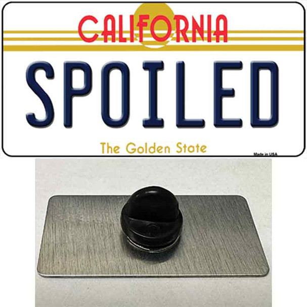 Spoiled California Wholesale Novelty Metal Hat Pin