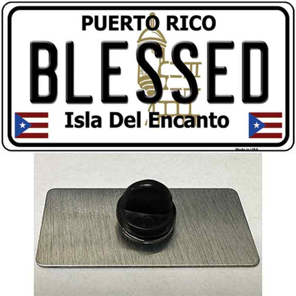 Blessed Puerto Rico Wholesale Novelty Metal Hat Pin