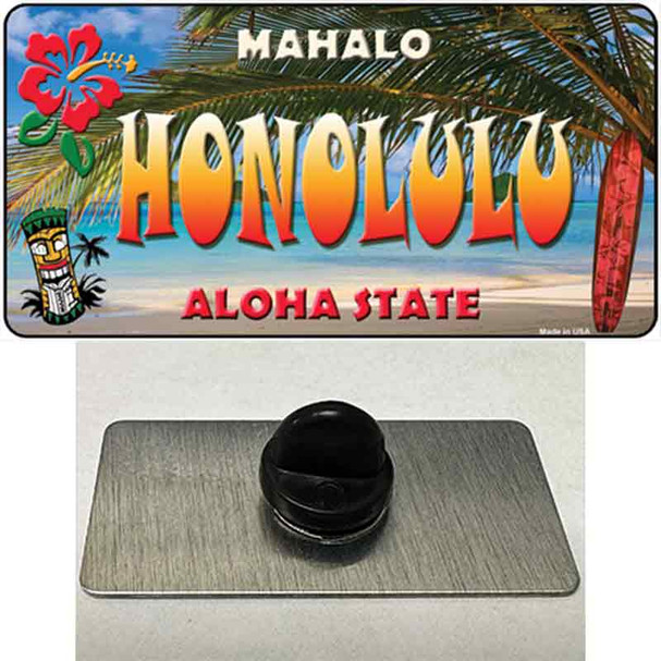 Honolulu Hawaii State Wholesale Novelty Metal Hat Pin