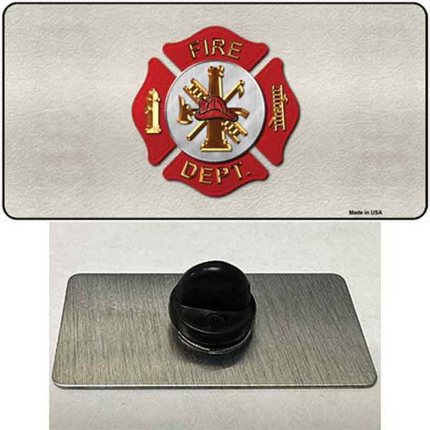 Fire Department Wholesale Novelty Metal Hat Pin