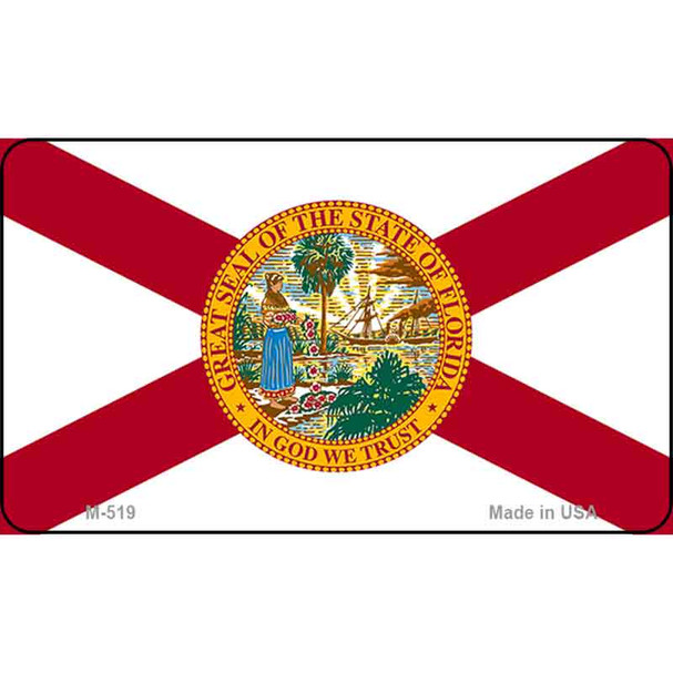 Florida State Flag  Wholesale Novelty Metal Magnet M-519