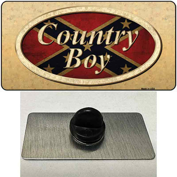 Country Boy Confederate Wholesale Novelty Metal Hat Pin