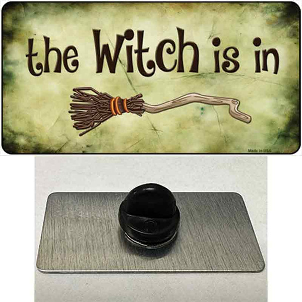 The Witch Is In Wholesale Novelty Metal Hat Pin