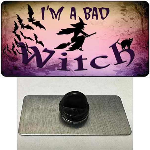 Im A Bad Witch Wholesale Novelty Metal Hat Pin