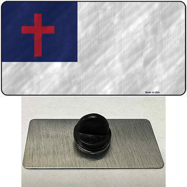 Christian Flag Wholesale Novelty Metal Hat Pin
