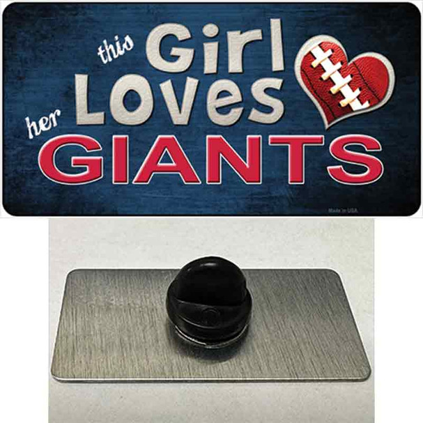 This Girl Loves Her Giants Wholesale Novelty Metal Hat Pin