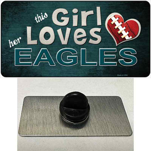 This Girl Loves Her Eagles Wholesale Novelty Metal Hat Pin