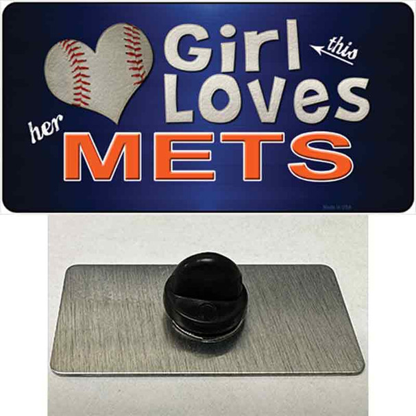 This Girl Loves Her Mets Wholesale Novelty Metal Hat Pin