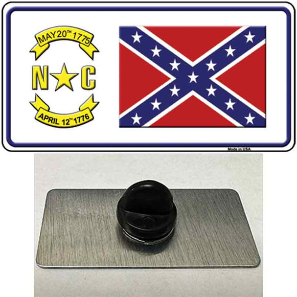 Confederate Flag North Carolina Wholesale Novelty Metal Hat Pin