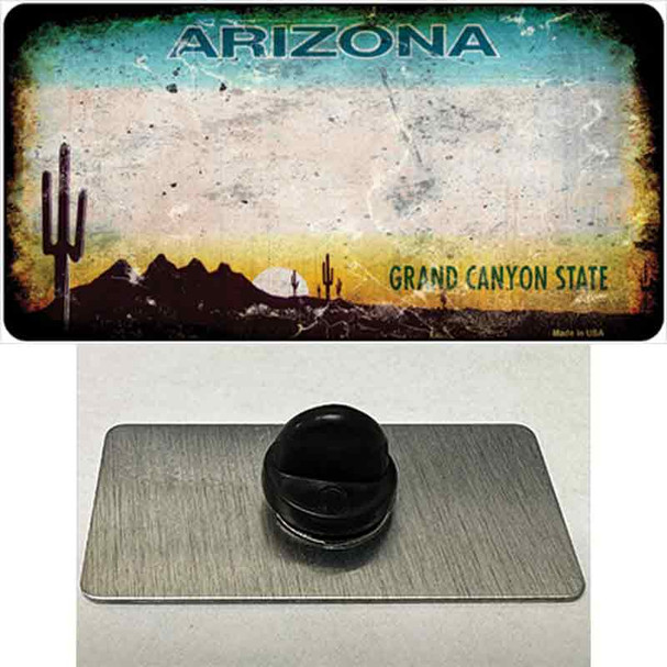 Arizona Rusty Blank Wholesale Novelty Metal Hat Pin