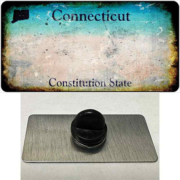 Connecticut Rusty Blank Wholesale Novelty Metal Hat Pin