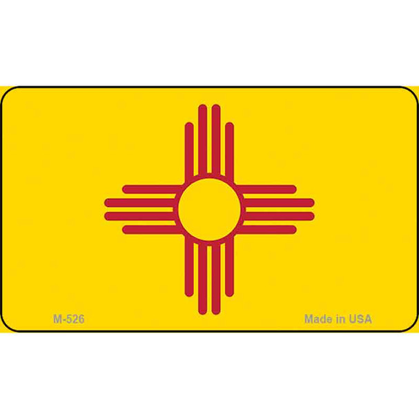 New Mexico State Flag Wholesale Novelty Metal Magnet M-526