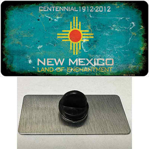 New Mexico Centennial Rusty Blank Wholesale Novelty Metal Hat Pin