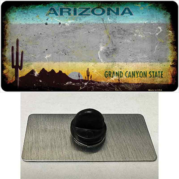 Arizona Gray Rusty Blank Wholesale Novelty Metal Hat Pin