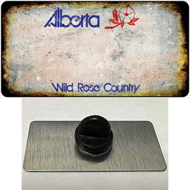 Alberta Rusty Blank Wholesale Novelty Metal Hat Pin