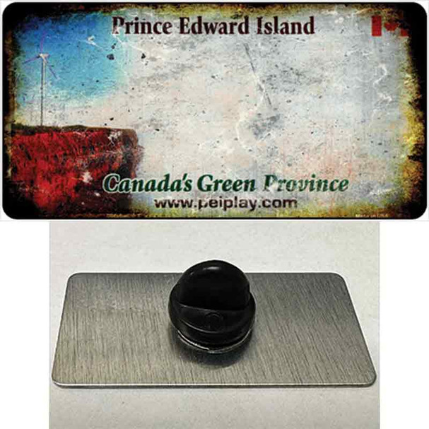Prince Edward Island Rusty Blank Wholesale Novelty Metal Hat Pin