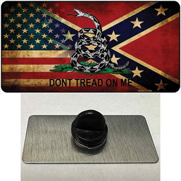 American Confederate Dont Tread Wholesale Novelty Metal Hat Pin
