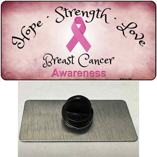 Breast Cancer Ribbon Pink Wholesale Novelty Metal Hat Pin