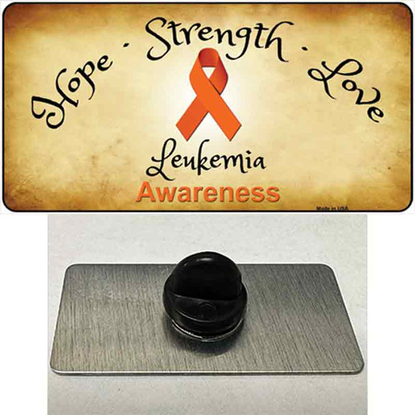 Leukemia Cancer Ribbon Wholesale Novelty Metal Hat Pin