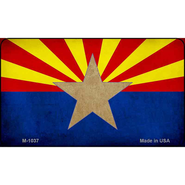 AZ Big Star State Flag Wholesale Novelty Metal Magnet