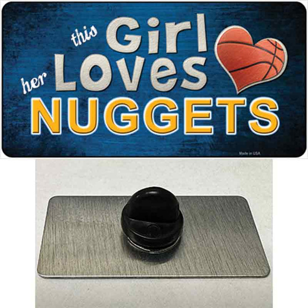 This Girl Loves Her Nuggets Wholesale Novelty Metal Hat Pin