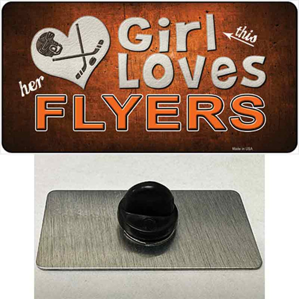 This Girl Loves Her Flyers Wholesale Novelty Metal Hat Pin