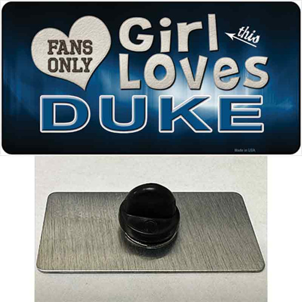 This Girl Loves Duke Wholesale Novelty Metal Hat Pin