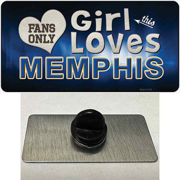 This Girl Loves Memphis Wholesale Novelty Metal Hat Pin
